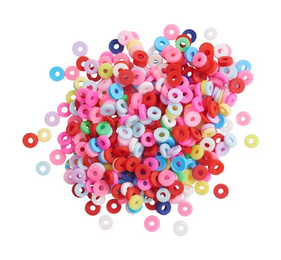 Assortiment de perles rondelles FIMO « Katsuki »