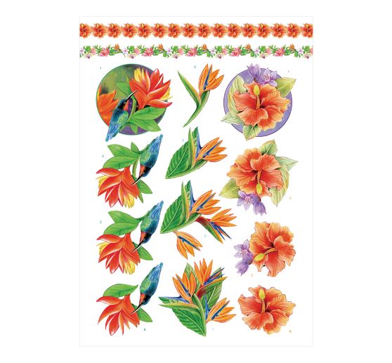 3D-Stanzbogenbuch "Urban Flowers"