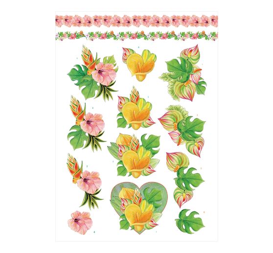 3D-Stanzbogenbuch "Urban Flowers"
