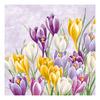Serviette "Blühender Krokus"