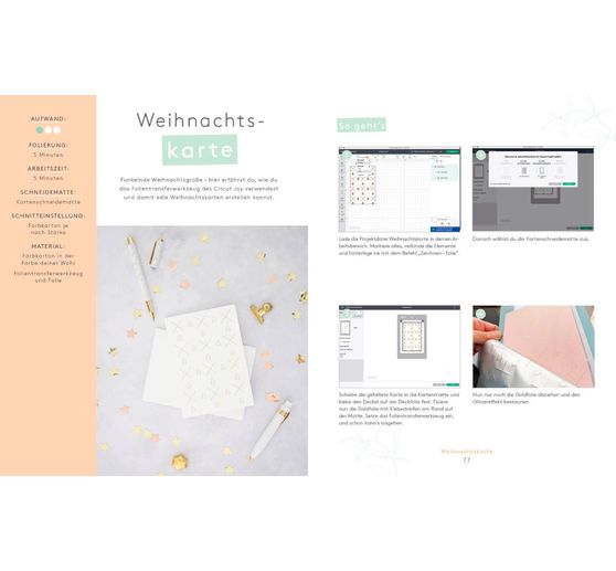 Livre « Plotter - Be creative! Das DIY-Buch für den Cricut Joy von @machsschoen »
