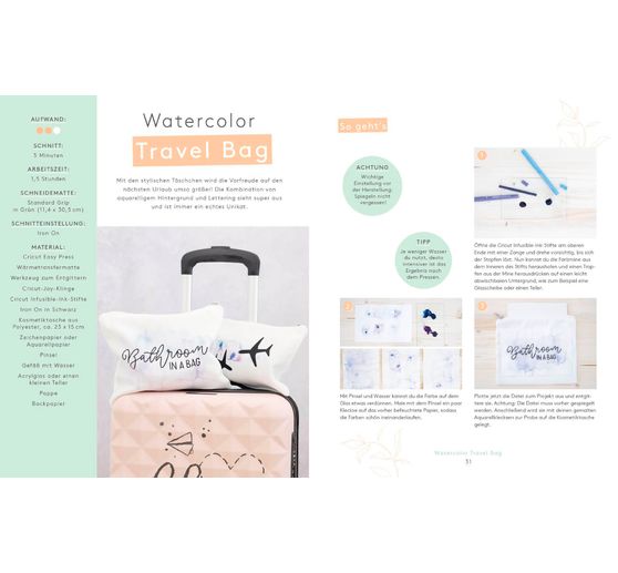 Livre « Plotter - Be creative! Das DIY-Buch für den Cricut Joy von @machsschoen »