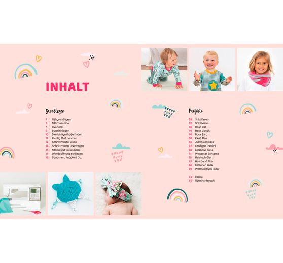 Book "Nähen super easy - Kleidung für Babys und Kids"