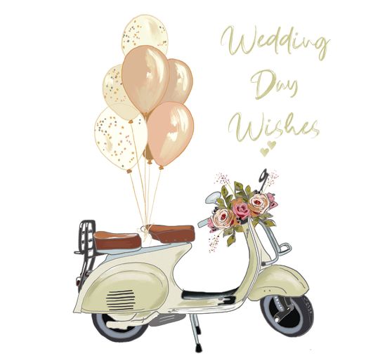 Serviette « Wedding Day Wishes »