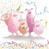 Serviette "Partytime"