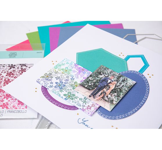 Gabarit d'estampe Sizzix Framelits « Ovals by Stacey Park »