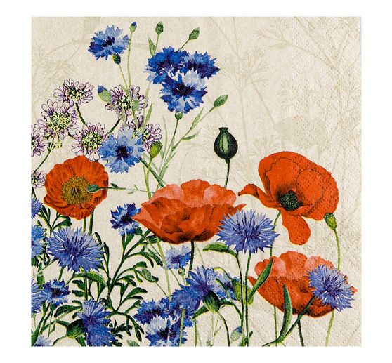 Serviette « Wild Poppies »