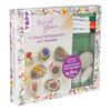 Kit cr&eacute;atif "Sag's mit Blumen - Florale Botschaften auf Steinen."