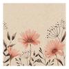 Serviette « Delicate Flowers »