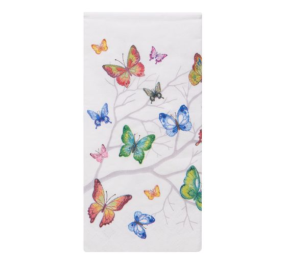 Mouchoirs en papier « Papillons multicolores »