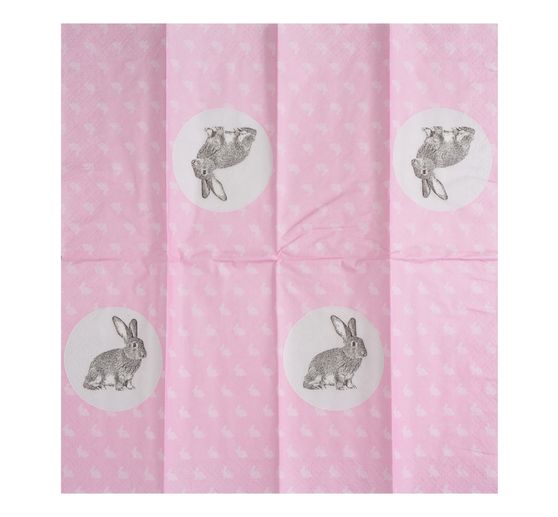 Papiertaschentücher "Portrait of Rabbit"