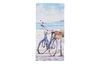 Mouchoirs en papier « Bicyclette sur la plage »