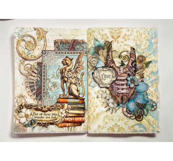 Bloc de papier scrapbooking « Fantasy World »