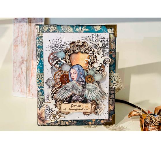 Bloc de papier scrapbooking « Fantasy World »