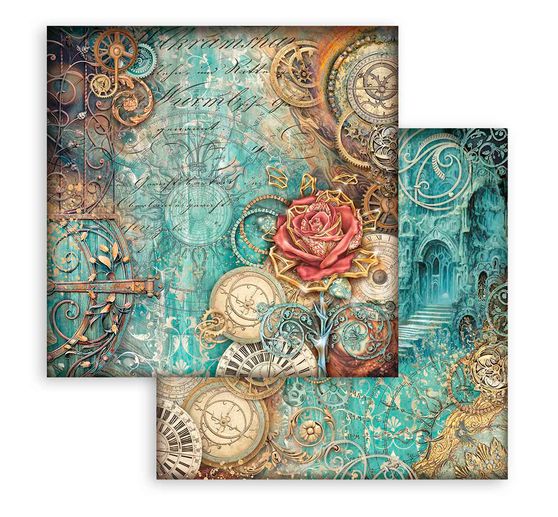 Bloc de papier scrapbooking « Fantasy World »