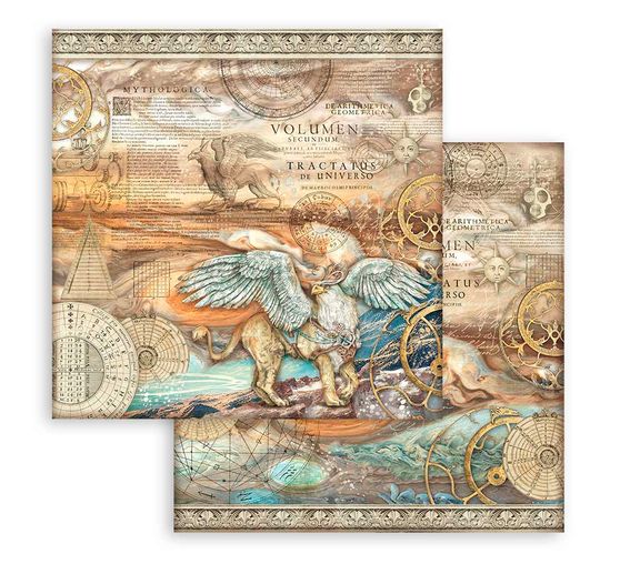 Bloc de papier scrapbooking « Fantasy World »