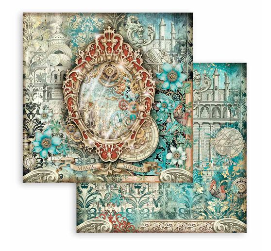 Bloc de papier scrapbooking « Fantasy World »