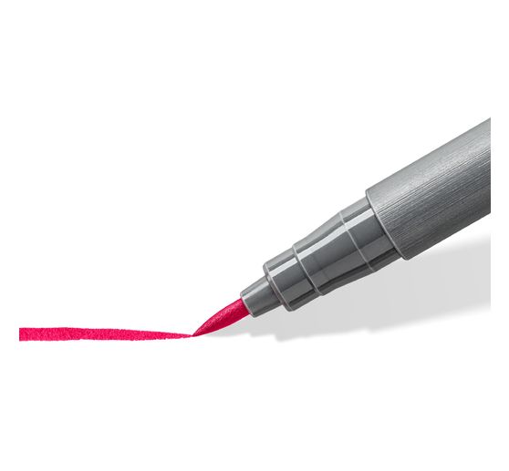 STAEDTLER Pigment brush pen, 12er-Set