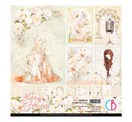 Papier scrapbooking « Always & Forever »