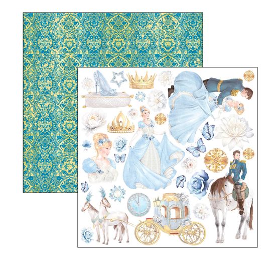 Papier scrapbooking « Midnight Spell Patterns »