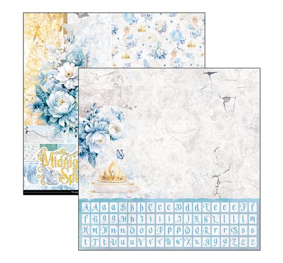 Papier scrapbooking « Midnight Spell Patterns »