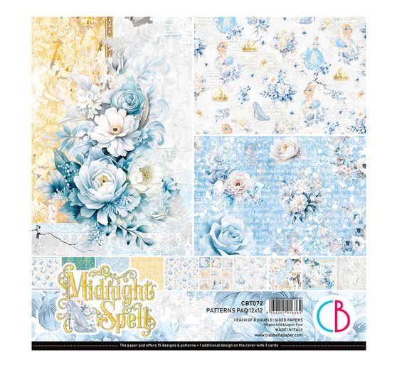 Papier scrapbooking « Midnight Spell Patterns »