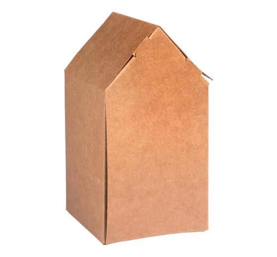  Boîtes à plier en papier kraft « Maison »