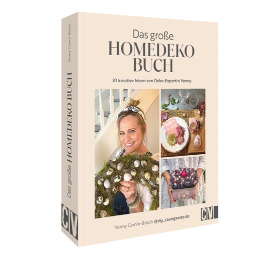 Livre « Das große Homedeko-Buch »