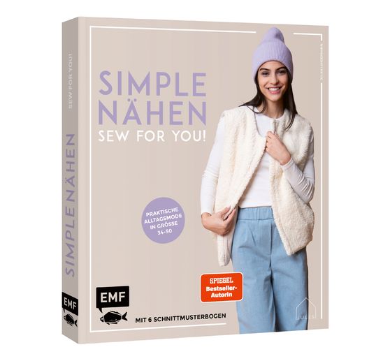 Livre « SIMPLE NÄHEN - Sew for you! Praktische Alltagsmode in Größe 34-50 »