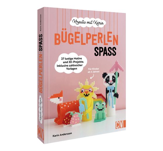 Livre « Kreativ mit Karin: Bügelperlen-Spaß »