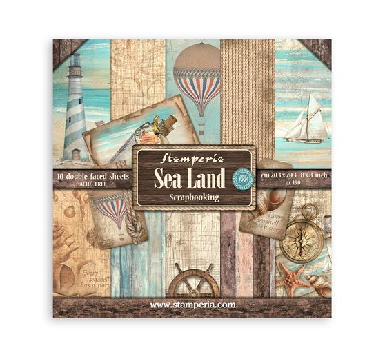 Scrapbooking Pad « Sea Land »