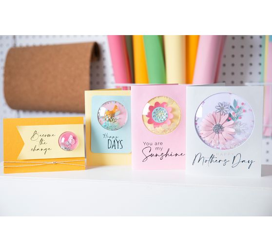Shaker Domes Sizzix « Rond »