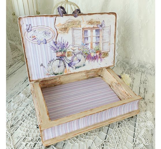 Papier vitrail à motifs « Morning in Provence »