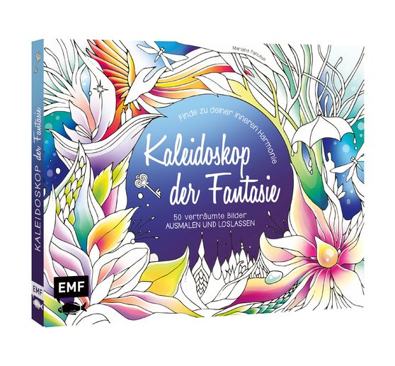 Livre « Ausmalbuch: Kaleidoskop der Fantasie »