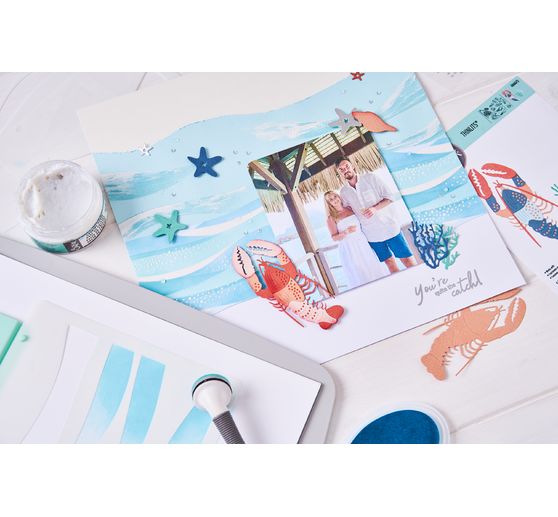 Sizzix Thinlits Stanzschablone "Ocean Critters"