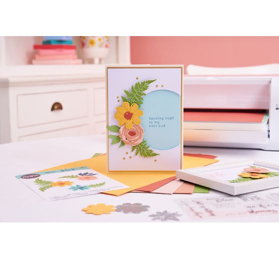 Gabarit d’estampe Sizzix Thinlits « Flowers & Fern »