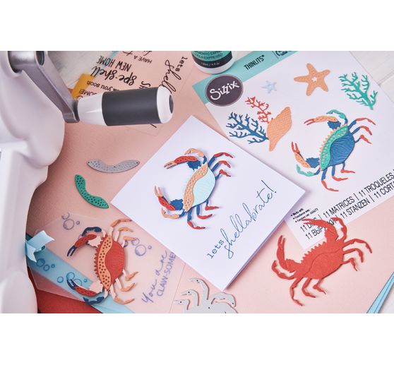 Gabarit d’estampe Sizzix Thinlits « Ocean Medley »