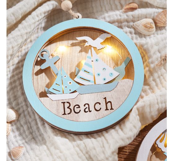 Déco à suspendre « Voiliers Beach » 