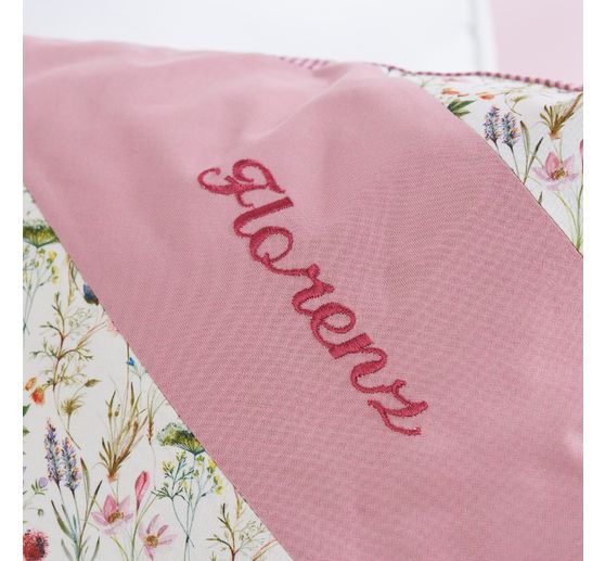 Westfalenstoffe Webstoff Uni "Melange Beige-Rose"