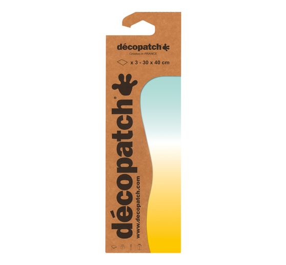 Décopatch-Papier "Farbverlauf"