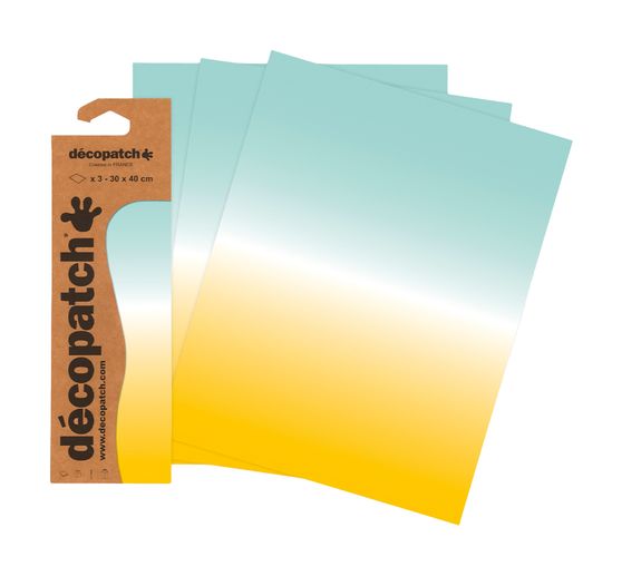 Décopatch-Papier "Farbverlauf"