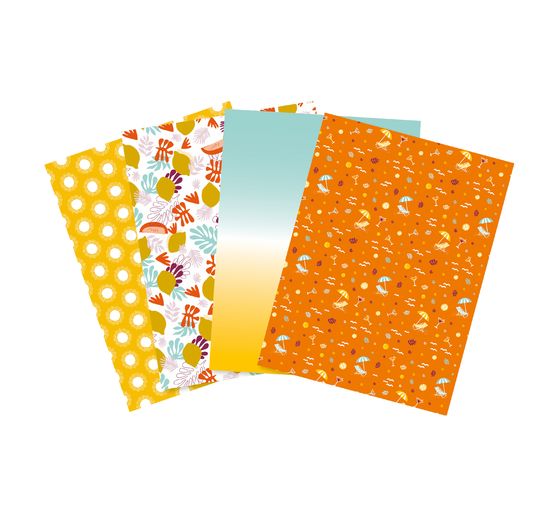 Décopatch Pocket Hot foil Collection Mix and Patch « Summer Day »