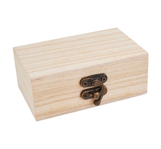 VBS Wooden box, 8 pieces, 10 x 3,8 x 5,9 cm