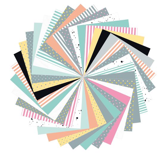 Assortiment de papier de pliage « Happy »