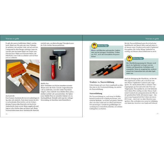Livre « Plotten mit Vinylfolie »