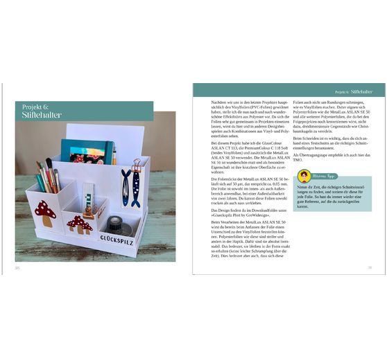 Livre « Plotten mit Vinylfolie »