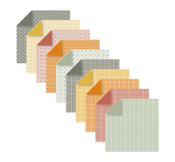 Papier de pliage « Earthy Colors »