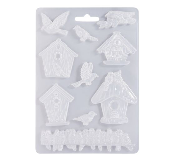 3D Textured mat "Garden - Nesting box"