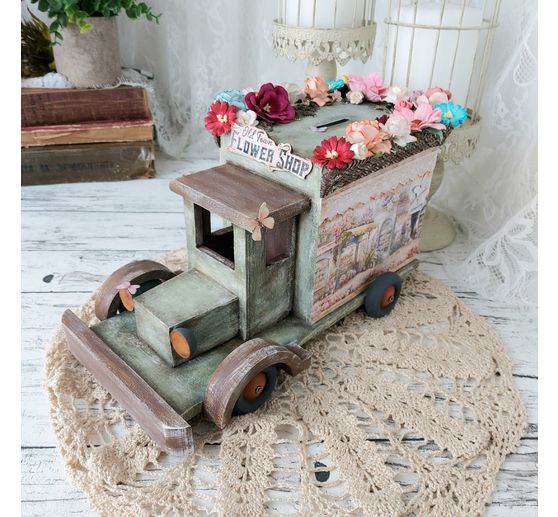 Papier scrapbooking « Flower Shop »