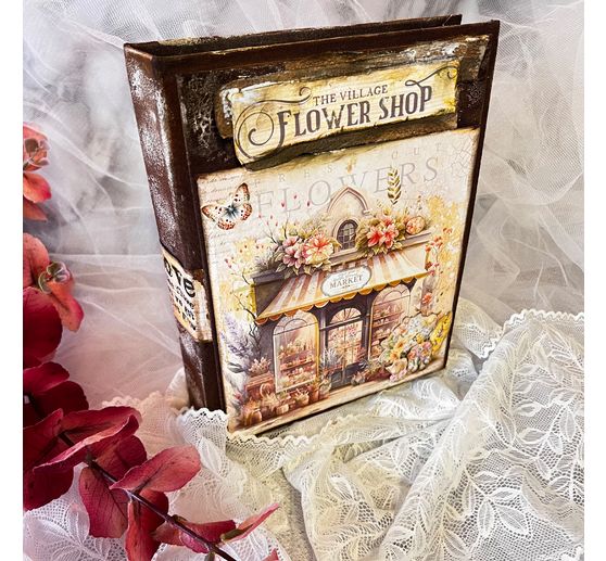 Papier scrapbooking « Flower Shop »